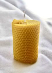 Méhviasz gyertya Henger