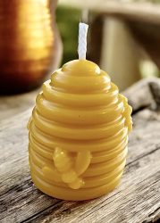 Méhviasz gyertya Méhkas