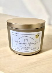 Méhviasz gyertya Pezsgő arany 1