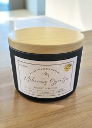 Méhviasz gyertya Prémium fekete 1